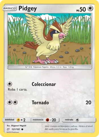 Pidgey · 121