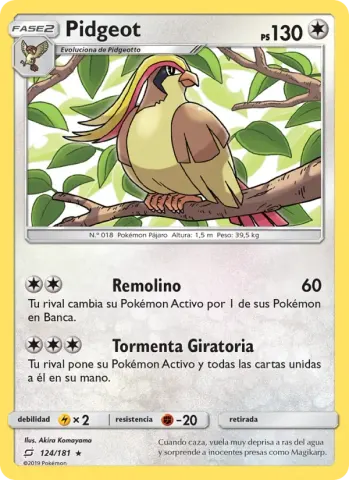 Pidgeot · 124