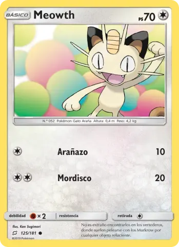 Meowth · 125