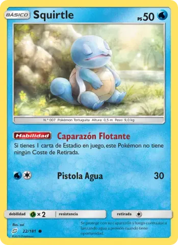Squirtle · 22