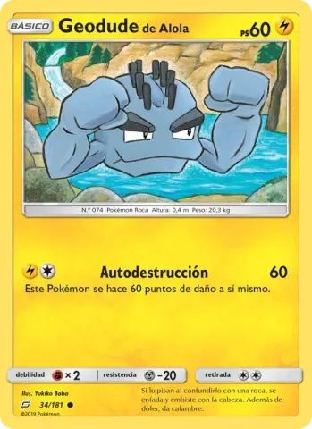Geodude de Alola · 34