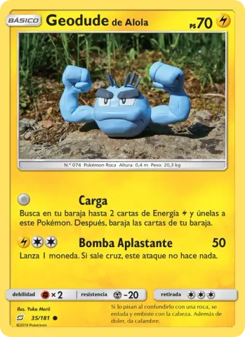 Geodude de Alola · 35