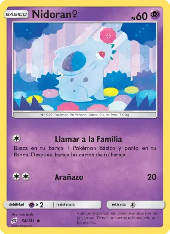 Nidoran♀ · 54