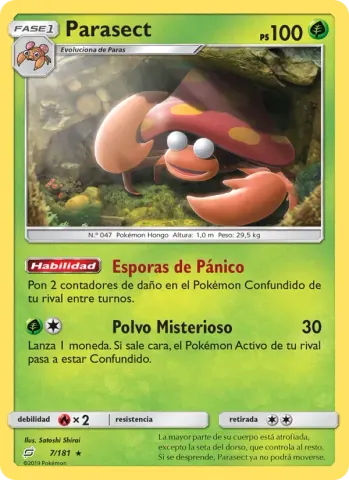 Parasect · 7