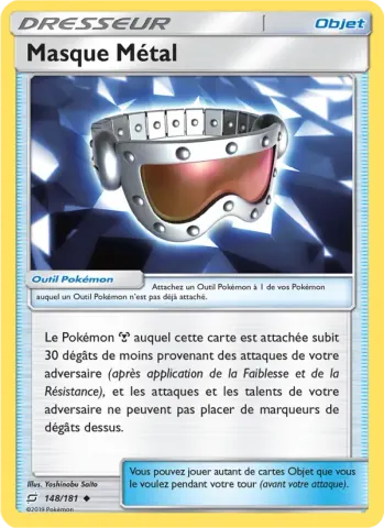 Masque Métal · 148