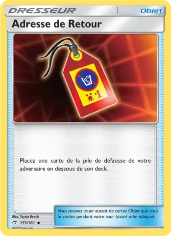 Adresse de Retour · 153
