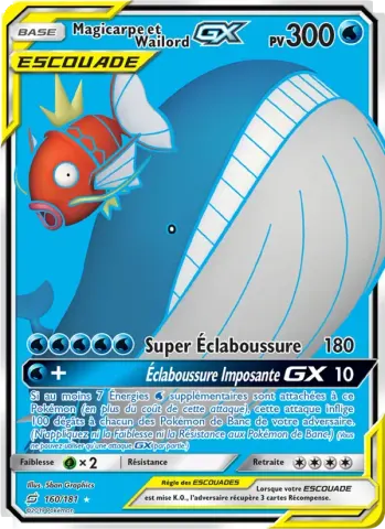 Magicarpe et Wailord GX · 160