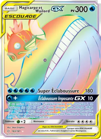 Magicarpe et Wailord GX · 183