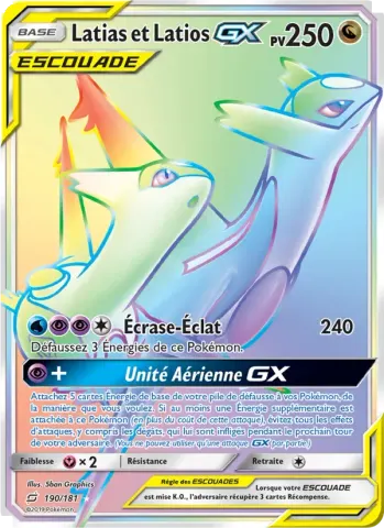 Latias et Latios GX · 190