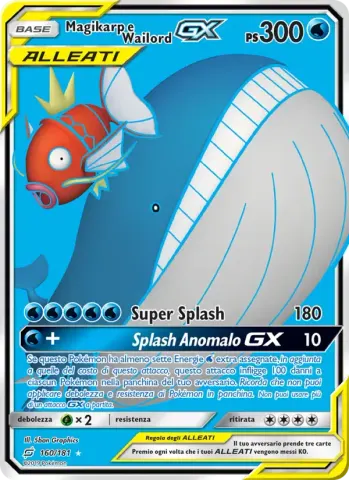 Magikarp e Wailord GX · 160