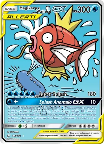 Magikarp e Wailord GX · 161