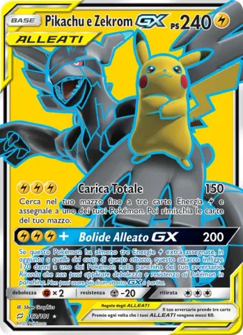 Pikachu e Zekrom GX · 162