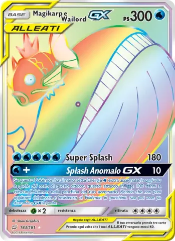 Magikarp e Wailord GX · 183