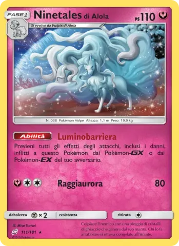 Ninetales di Alola · 111