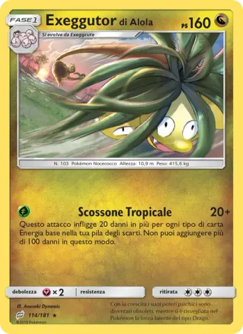 Exeggutor di Alola · 114