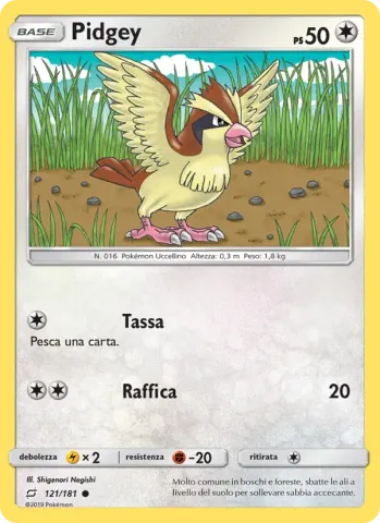 Pidgey · 121