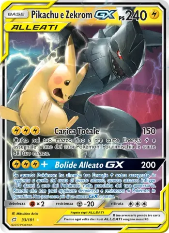 Pikachu e Zekrom GX · 33
