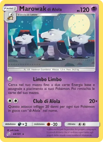 Marowak di Alola · 64