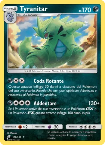 Tyranitar · 85