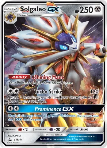 Solgaleo GX · SM104