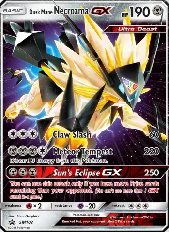 Dusk Mane Necrozma GX · SM102