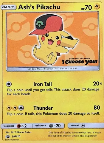 Ash's Pikachu · SM110