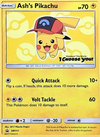 Ash's Pikachu · SM111