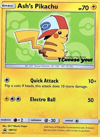 Ash's Pikachu · SM112