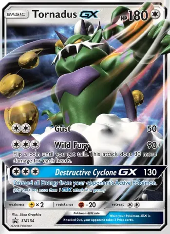 Tornadus GX · SM134