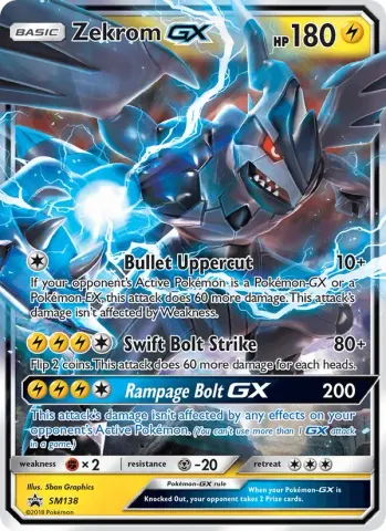 Zekrom GX · SM138