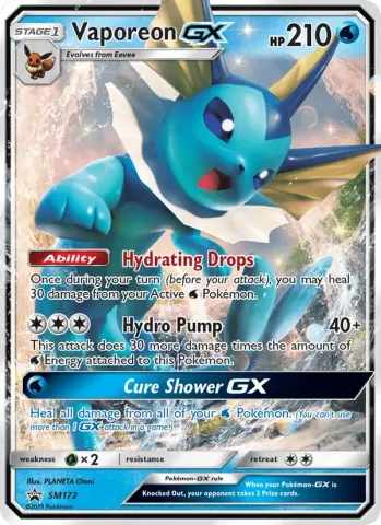 Vaporeon GX · SM172