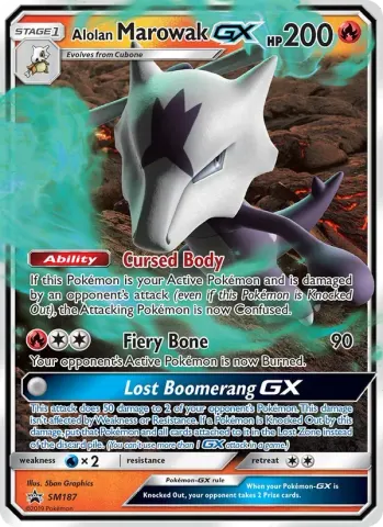 Alolan Marowak GX · SM187