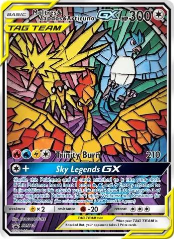 Moltres & Zapdos & Articuno GX · SM210
