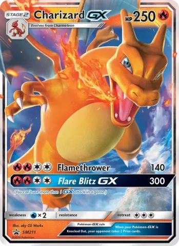 Charizard GX · SM211