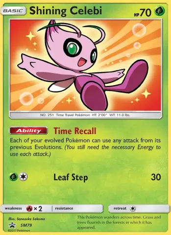 Shining Celebi · SM79