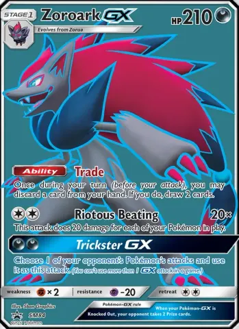 Zoroark GX · SM84