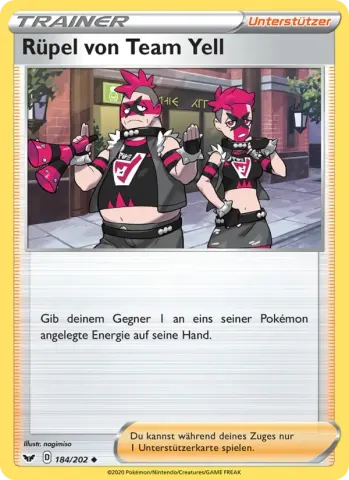 Rüpel von Team Yell · 184