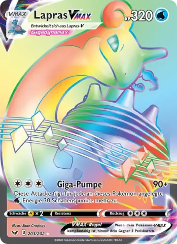 Lapras VMAX · 203