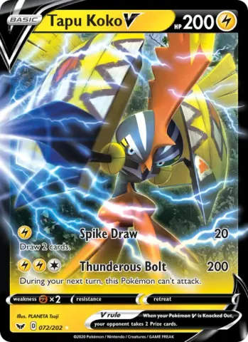 Tapu Koko V · 72