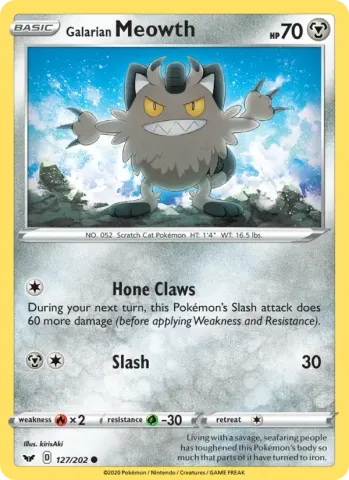 Galarian Meowth · 127