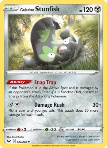 Galarian Stunfisk · 132