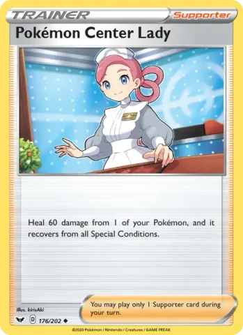Pokémon Center Lady · 176