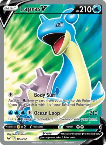 Lapras V · 189