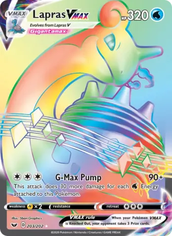 Lapras VMAX · 203
