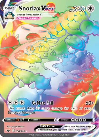 Snorlax VMAX · 206