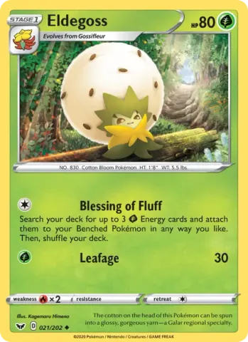 Eldegoss · 21