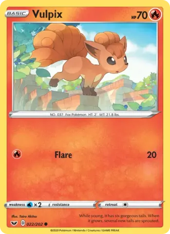 Vulpix · 22