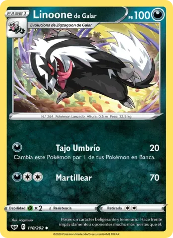 Linoone de Galar · 118