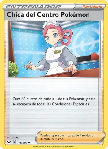 Chica del Centro Pokémon · 176