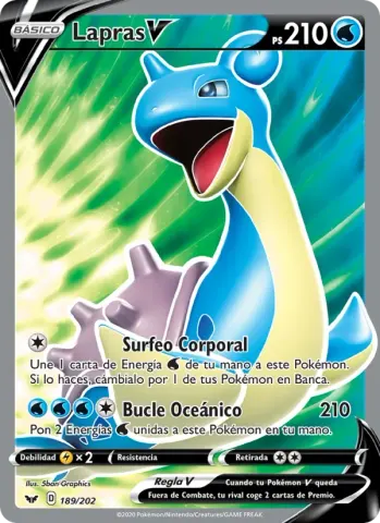 Lapras V · 189